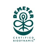The logo for Demeter.